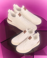 KIDS' OASYS AND MEN'S DACK WHITE SNEAKER BUNDLE