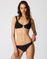 SLEEK 'N CHIC BIKINI TOP BLACK