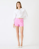 SIENNE CANVAS SHORT PINK TAFFY