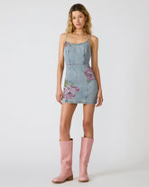 GISELLA DRESS SEABREEZE BLUE