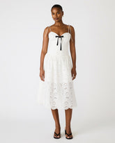 JULIARA DRESS WHITE