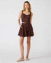 VANNY SKIRT WALNUT
