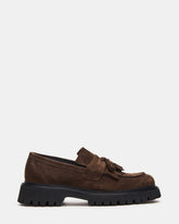ZEV BROWN SUEDE